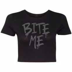 Bite Me Crop Tshirt – Dark Alchemy