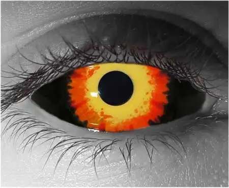 Cerabus Sclera Contact Lenses 22mm โ Gothika Custom โ Pair