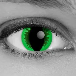 GOTHIKA Green Reptile FX Contact Lenses – Pair