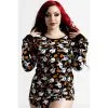 Haunted Pumpkin Long Sleeve Top