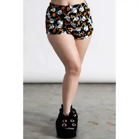 Haunted Pumpkin PJ Shorts