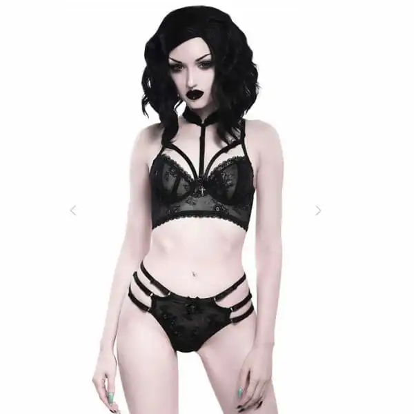 KILLSTAR Belfry Lace Panty - Image 4