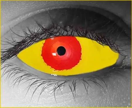 Midna Sclera Contact Lenses 22mm โ Gothika Custom โ Pair