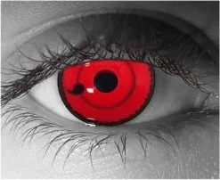 Sharingan 1 Tomoe Corneal Contact Lenses – Gothika Custom – Pair