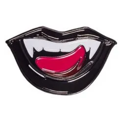 Straight Outta Of The Coffin Get Bit Pin – Black