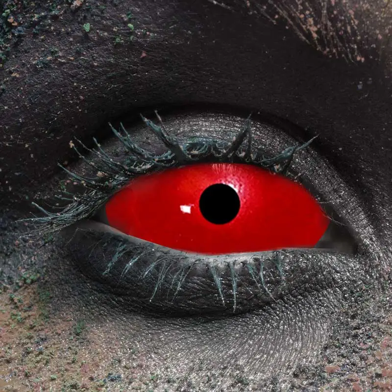 Akuma Sclera Contact Lenses 22mm โ Gothika Custom โ Pair