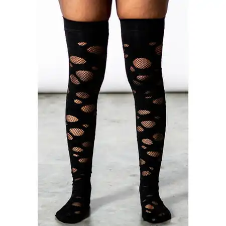Wretched Souls Distressed Socks