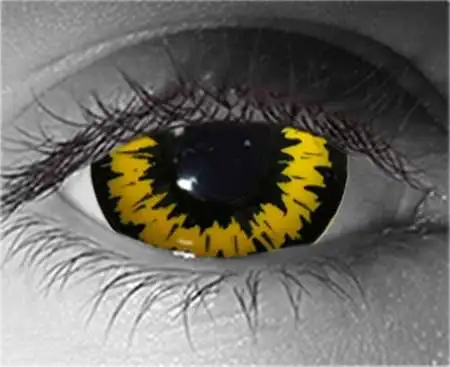 Werewolf Sclera Contact Lenses 18mm โ Gothika Custom โ Pair