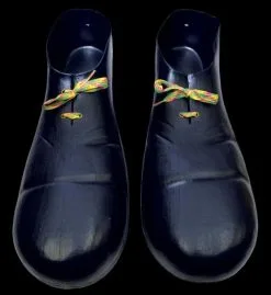 Morris "Clown Shoes - Black/Plastic" Halloween Costume Accessory