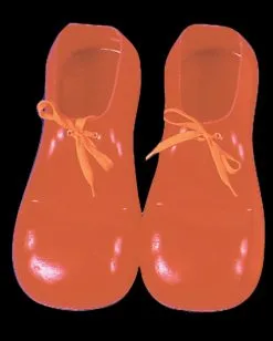 Morris "Clown Shoes - Red/Plastic" Halloween Costume Accessory