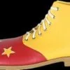 Morris "Clown Shoes - Red/Yellow" Deluxe Halloween Costume Shoes