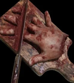 SpellBound FX And Art "Cutting Board Accident" Halloween Prop