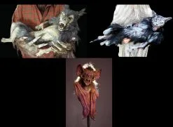 The Horror Dome "HD Signature Puppets" Costume Prop Accesories - Package Deal