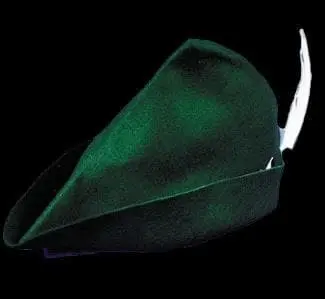Morris "Peter Pan Elf Hat - Green Felt" Halloween Costume Accessory