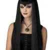 Morris "Vampire - Straight Black Hair" Halloween Wig