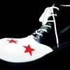 Morris "Wingtip - Black/White" Clown Shoes