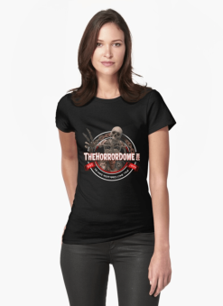 The Horror Dome Women's HorrorDome Logo Fitted T-Shirt