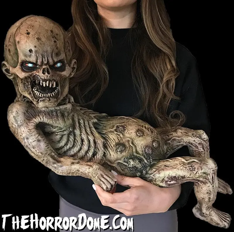 The Horror Dome "Zombie Baby" HD Studios Halloween Puppet Prop - Image 2