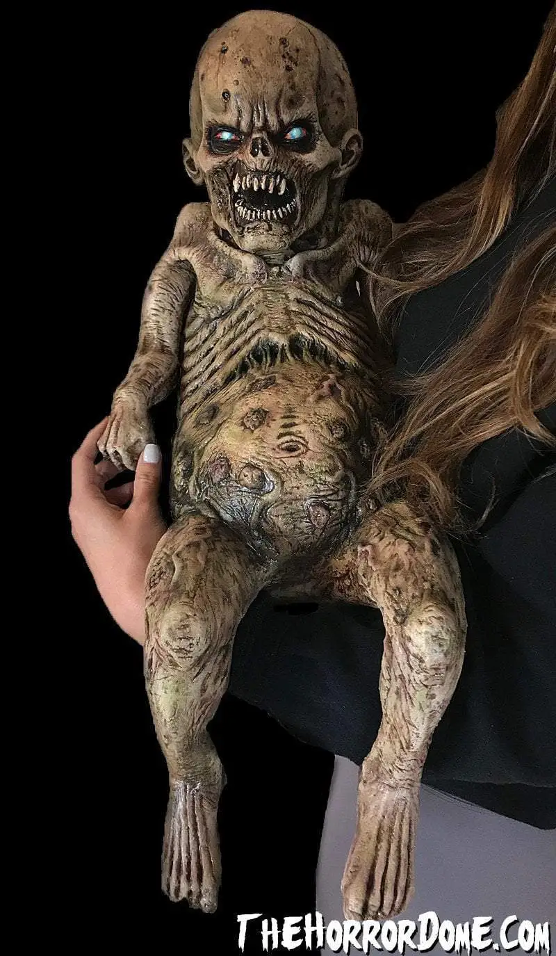 The Horror Dome "Zombie Baby" HD Studios Halloween Puppet Prop - Image 4